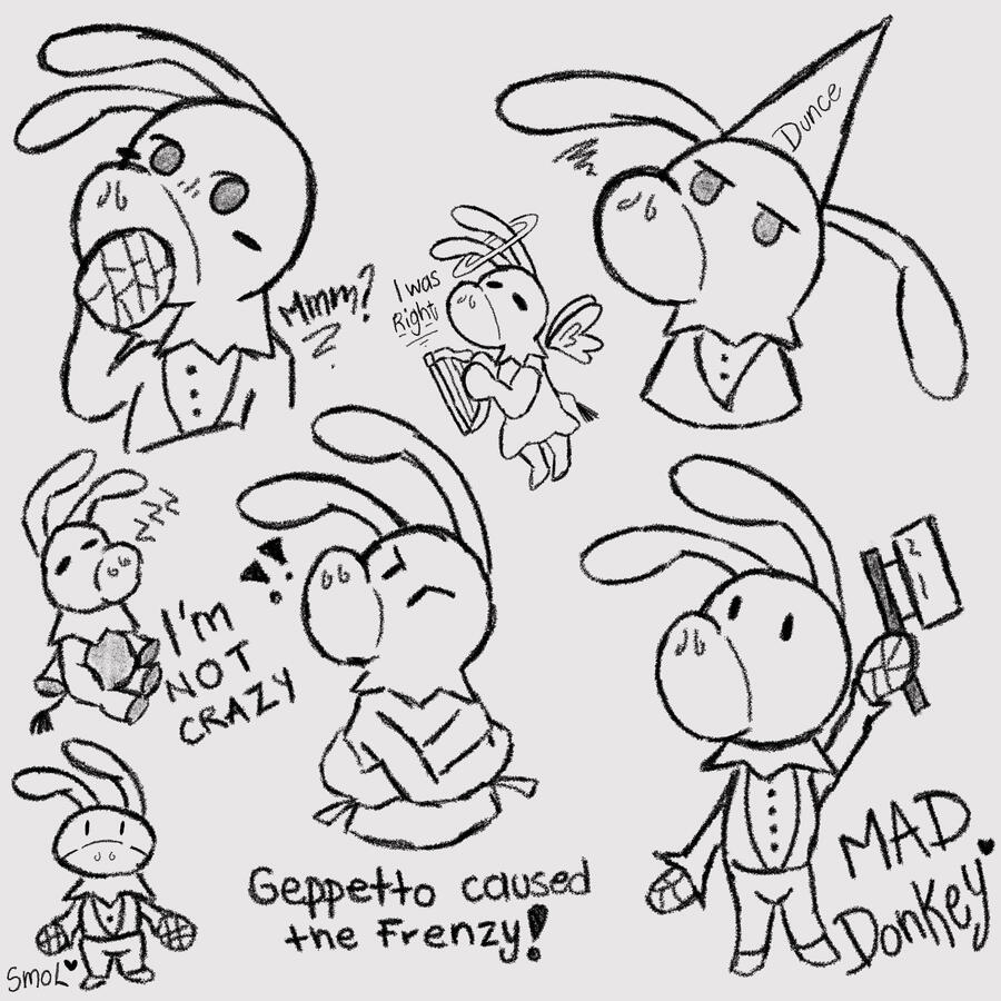 Mad Donkey Doodles